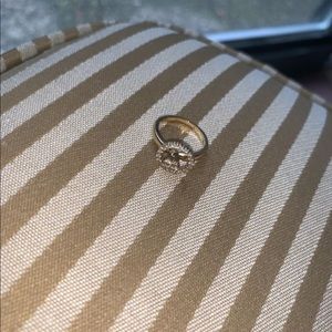 14k spinner ring